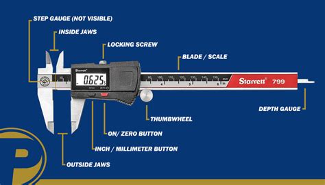 measurement for stem thickness calipers|calipers inside and outside.